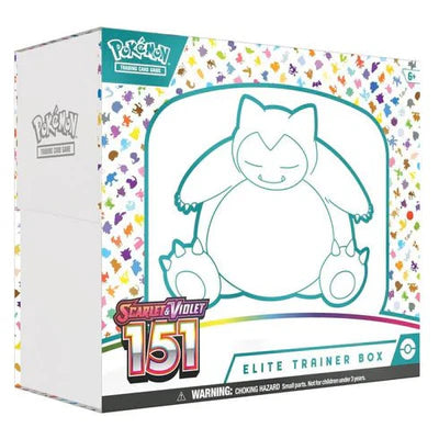 Scarlet & Violet — 151 Snorlax Elite Trainer Box
